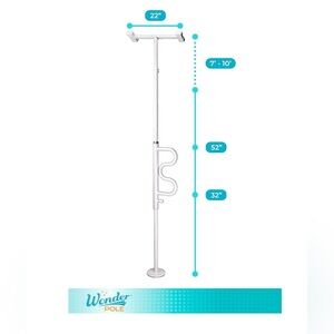 Brand new, No Box Stander Wonder Pole Lite, Adjustable Floor to Ceiling Grab Bar